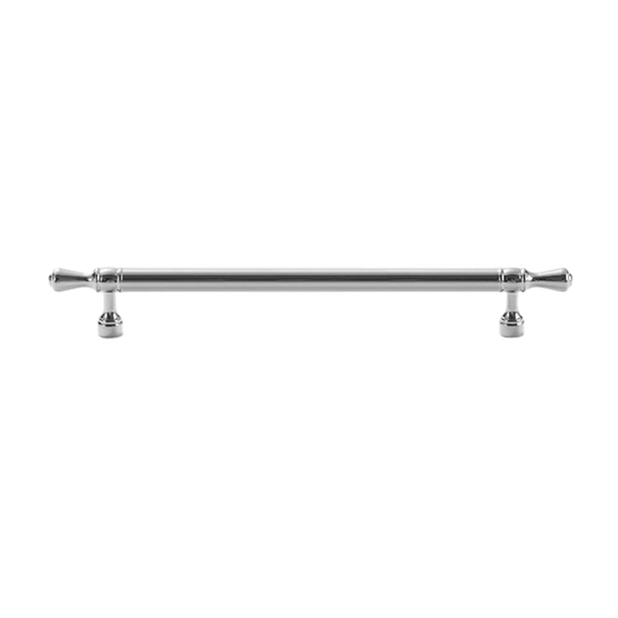 Silver Cabinet Handle, Copper - 224 mm Hole Spacing