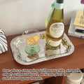 Silver Embossed Stainless Steel Decorative Trays, Pack of 15 - view 4