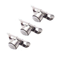 Silver Stainless Steel Champagne Stopper for Sparkling Wine, Pack of 3 - view 2