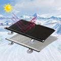 Silver Suction Cup Roller Blind Sunshade for Car and Home Windows - 40 cm x 125 cm - view 5