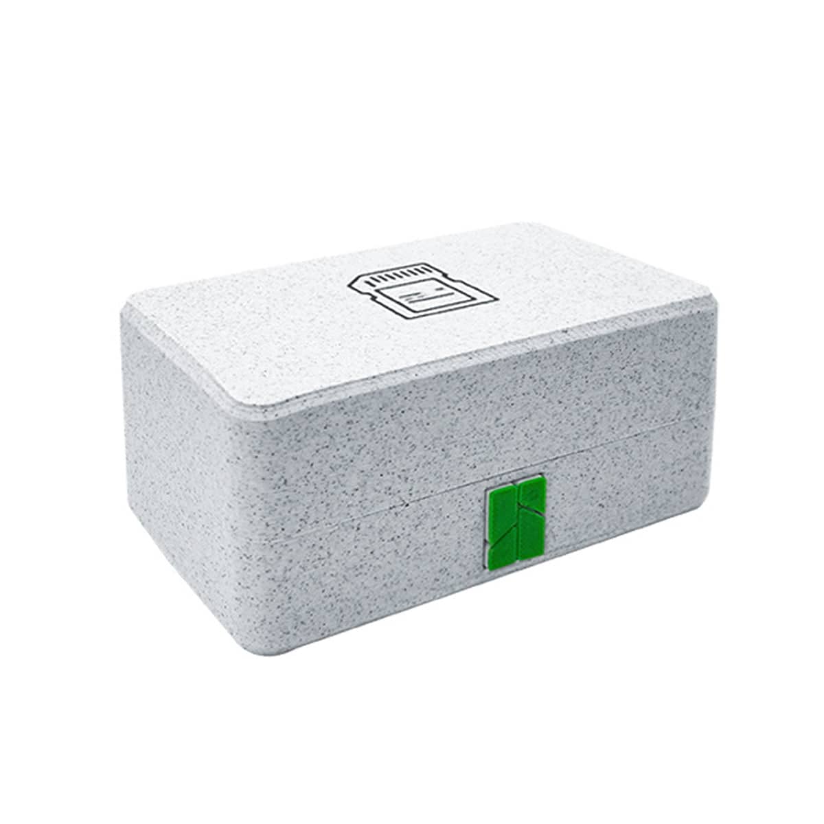 SIM and Memory Card Storage Box Waterproof Shockproof Portable 4.2 x 6.2 x 10.2 cm - view 2