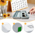 SIM and Memory Card Storage Box Waterproof Shockproof Portable 4.2 x 6.2 x 10.2 cm - view 4