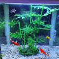 Simulated Bamboo Fish Tank Decoration, Non-Toxic Plastic, 21.5 x 9.5 x 6.5 cm - view 4