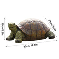 Simulation Turtle Ornament Resin Garden Decor for Indoor and Outdoor Use - view 3