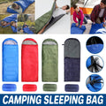 Single Envelope Sleeping Bag with Hood - Red - view 2