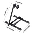 Single Pole Fold Bike Parking Rack Portable Floor Stand for Road Bikes - view 3