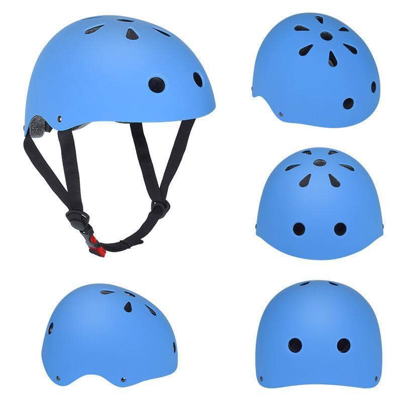 Skate and Bike Helmet with Dial Fit - Blue, Medium (Head 55-57 cm) - view 3