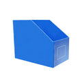Slanted Corrugated Storage Bin Set, Pack of 5 for Garage Shelves - Size 50 x 38 cm