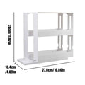Slide Out Kitchen Cabinet Spice Rack Organiser Pantry Storage Shelf, White - view 3