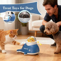 Slow Feeder Treat Toy for Cats and Dogs, Whale Shaped - view 4
