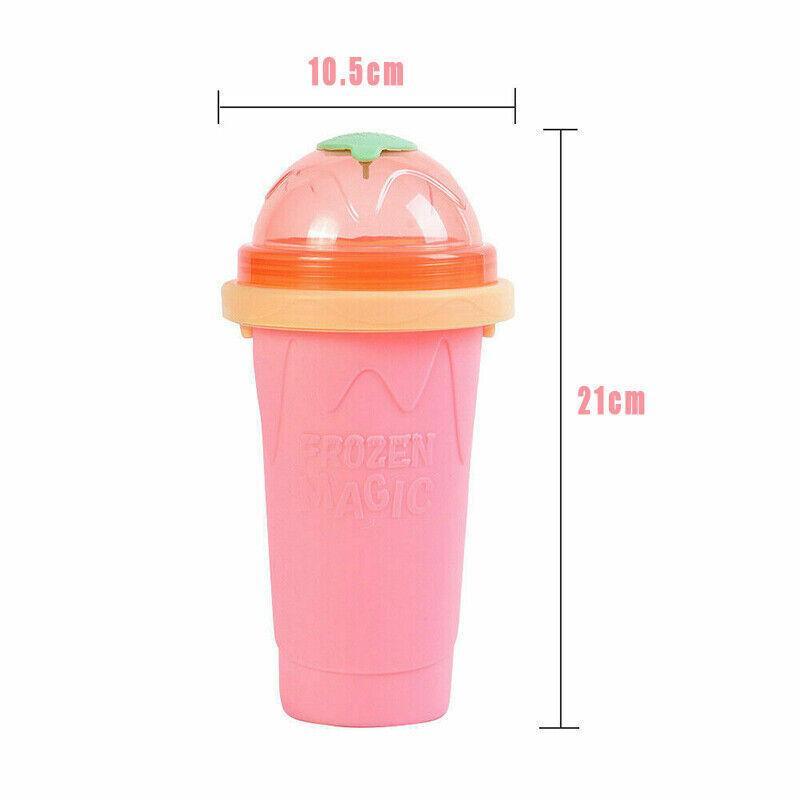 Slushie Maker Cup Quick Freeze Squeeze Cup - Blue - view 10