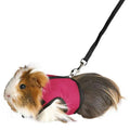 Small Animal Harness and Lead for Ferrets, Guinea Pigs and Rabbits - Pink, XL (Chest 25-40 cm) - view 5