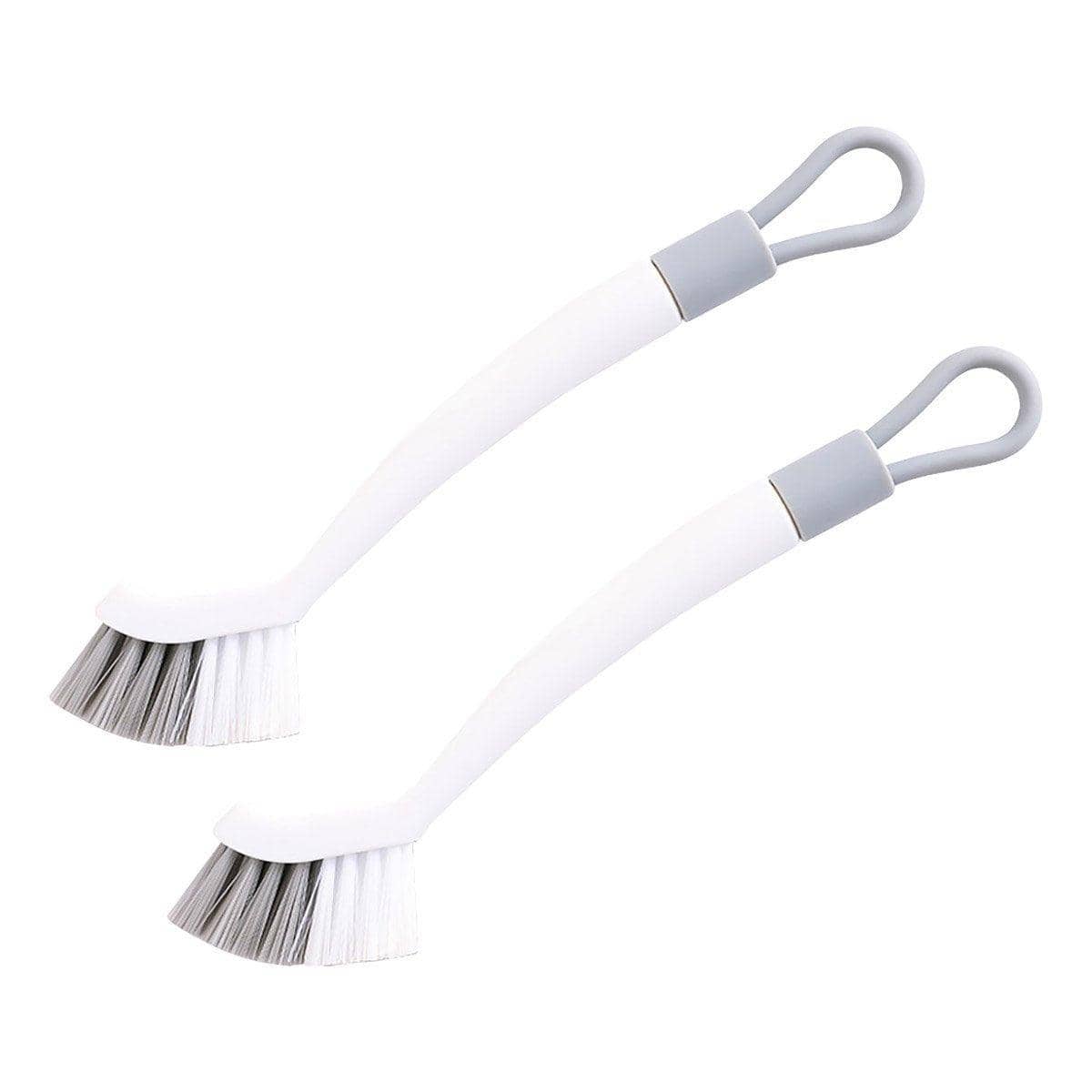 Small Brush for Bathroom Tile Gap and Corner Seam Cleaning Tool, Pack of 2