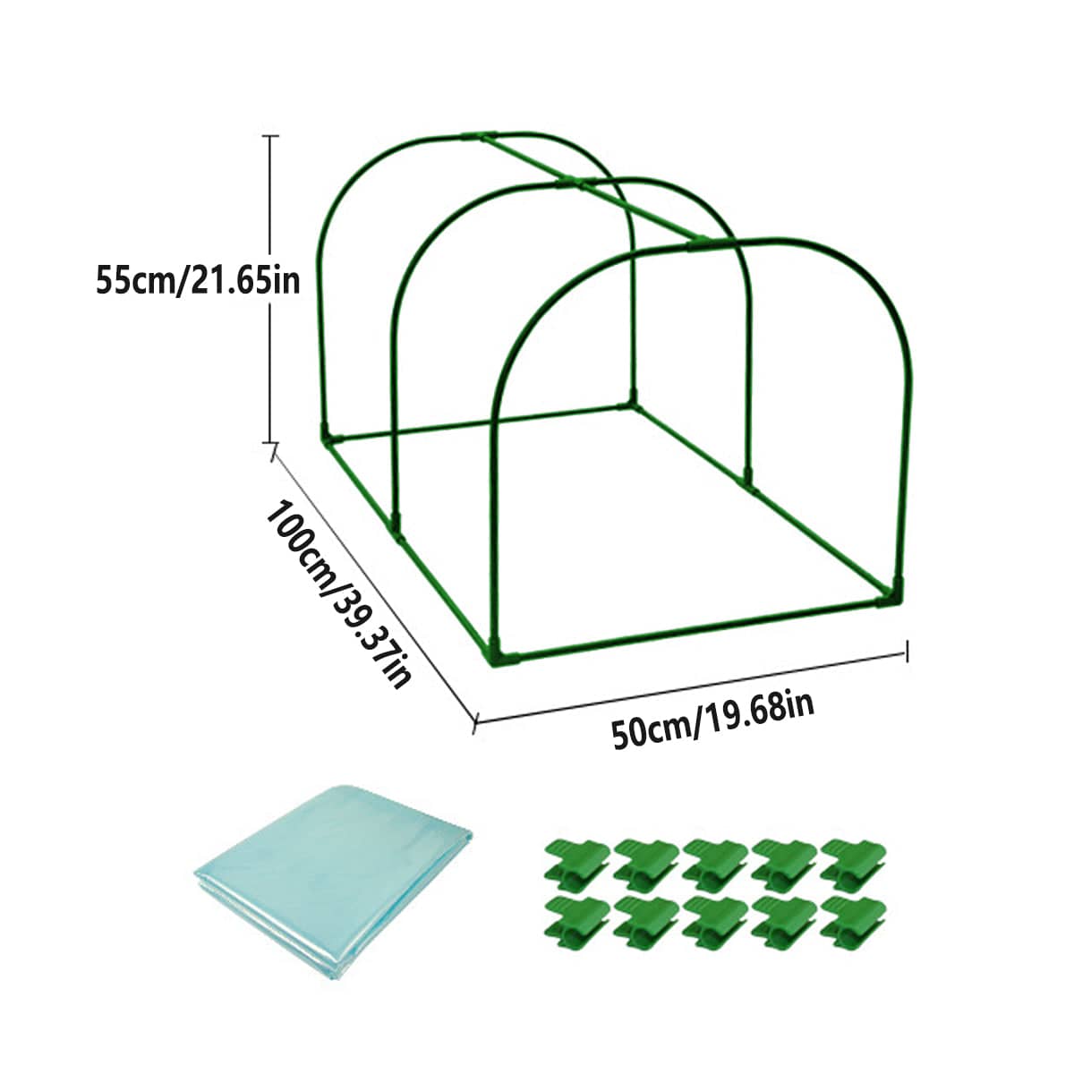Small Horticultural Greenhouse for Plants, Flowers and Vegetable Seedlings - view 3