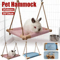Small Pet Hammock, Breathable Mesh Hanging Bed - Blue, 35 x 24cm - view 2