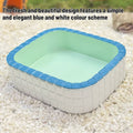 Small Pet Water and Food Bowl, Non Slip Resin Dish for Birds and Small Animals - view 4