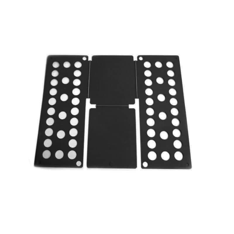 Small T-Shirt Folding Board for Tops, Magic Flip Clothes Folder - Black