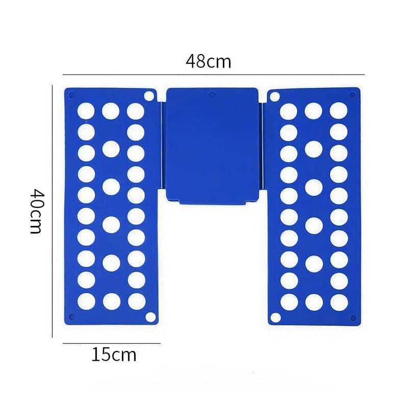 Small T-Shirt Folding Board for Tops, Magic Flip Clothes Folder - Black - view 4