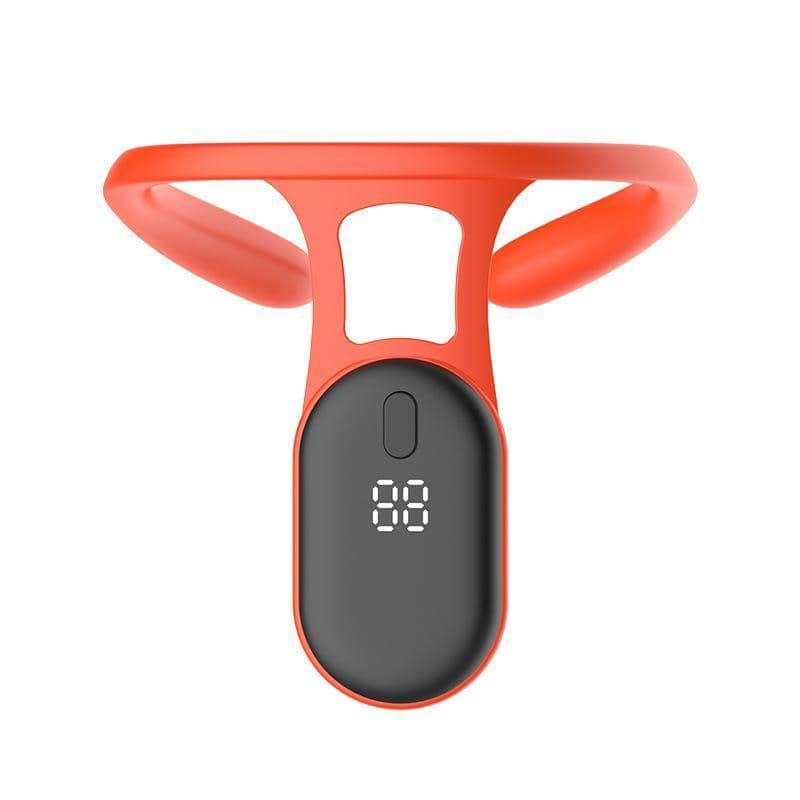 Smart Posture Corrector Device with Vibration Reminder - Orange