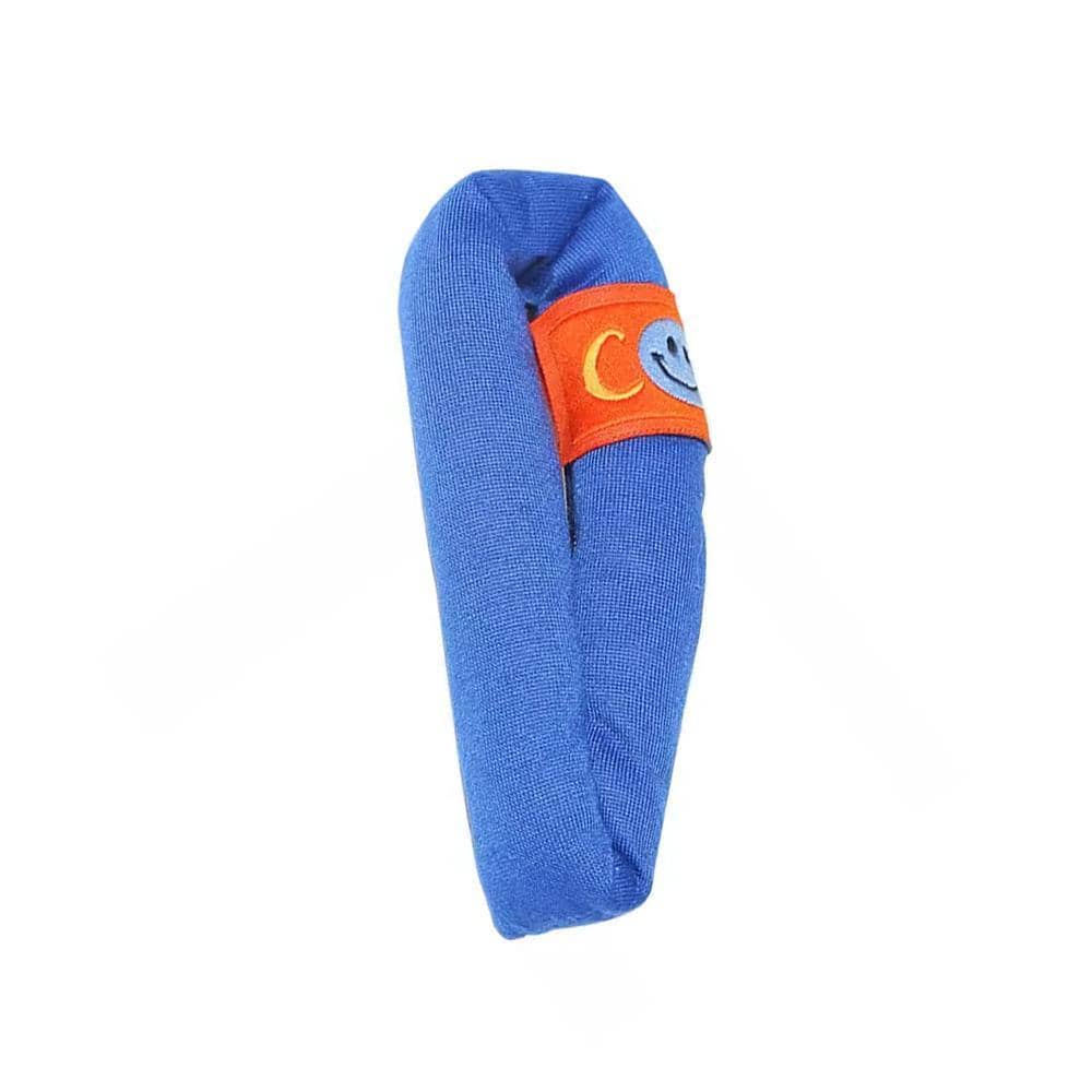Smiley Face Hair Bangs Clip Barrette - Royal Blue