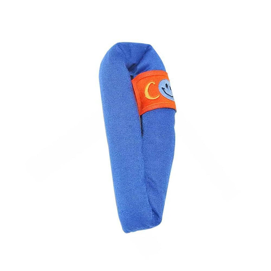 Smiley Face Hair Bangs Clip Barrette - Royal Blue