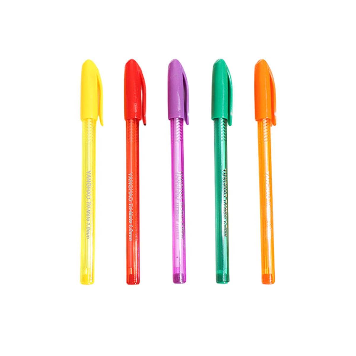 Smooth Writing Ballpoint Pens - Green, Pack of 10 - view 3
