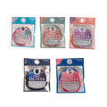 Snagless Elastic Hair Ties for Ponytails, Pack of 5 - Coral Red, Sky Blue and Blush - view 3