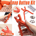 Snap Button Pliers Kit with 150 Snap Buttons and Storage Box