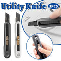 Snap off Utility Knives, 18 mm Blade, Pack of 3 - White - view 2
