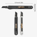 Snap off Utility Knives, 18 mm Blade, Pack of 3 - White - view 4