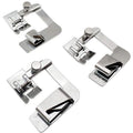 Snap-On Rolled Hem Presser Foot Set of 3 for Domestic Sewing Machines - view 2
