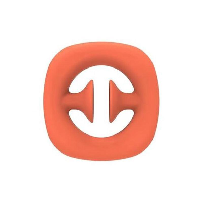 Snap Squeeze Fidget Toy for Hands - Coral Orange