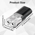 Snap Wire Cable Connectors for Automotive Strip Lights - Pack of 20 - view 4