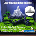 Snow Mountain Ornament Aquarium Decor Resin for Fish Tank, Terrarium and DIY