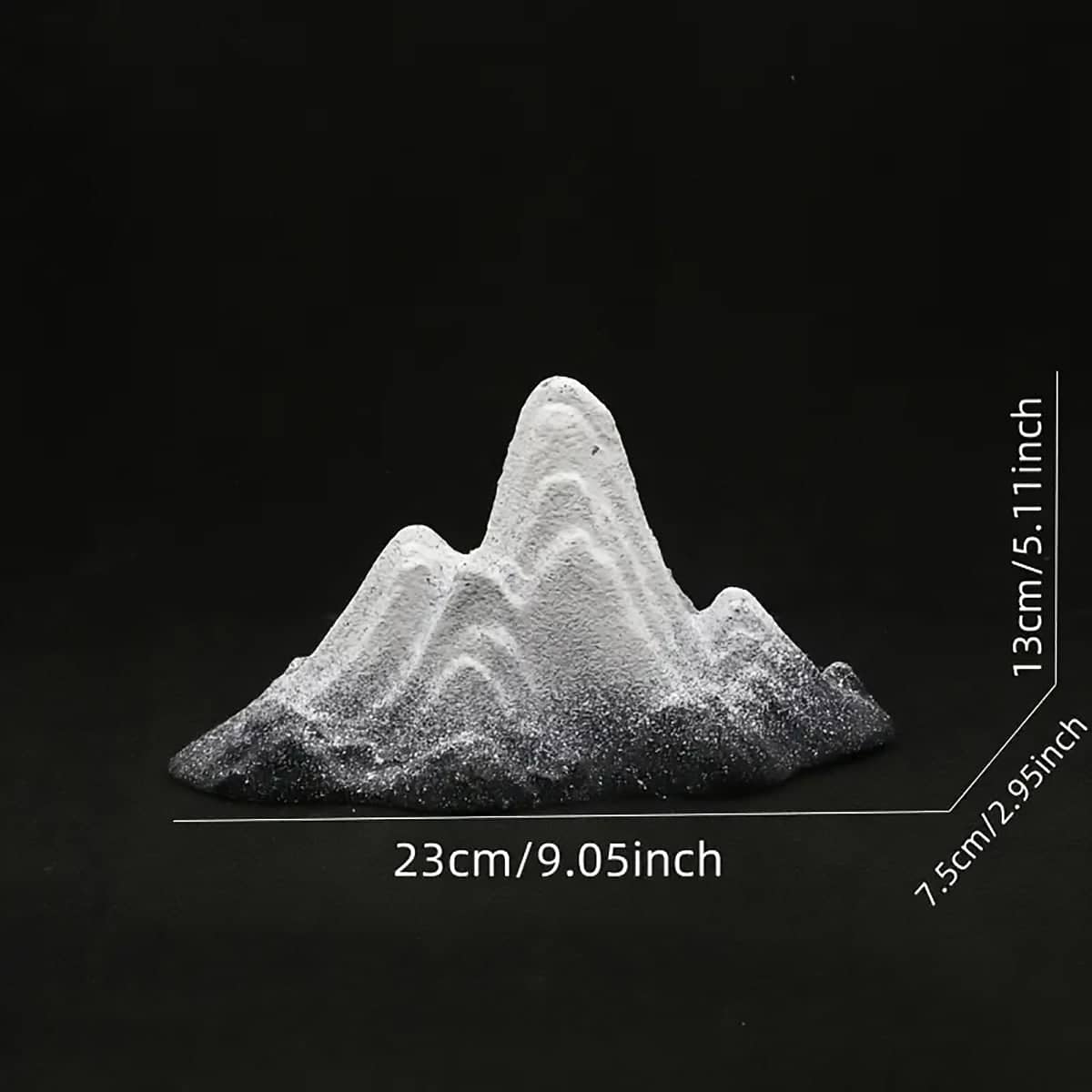 Snow Mountain Ornament Aquarium Decor Resin for Fish Tank, Terrarium and DIY - view 3