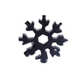 Snowflake Multi-Tool Stainless Steel 18-Function - Black