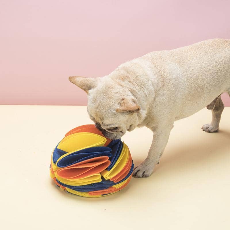 Snuffle Ball Dog Puzzle Toy, Multicolour - Large (20 cm Diameter) - view 5