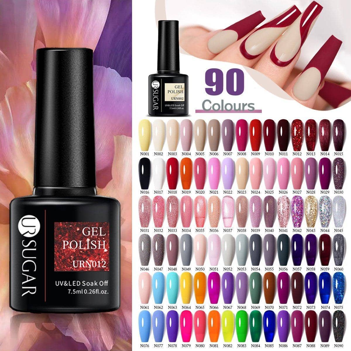 Soak-Off UV LED Gel Nail Polish 7.5ml - Colour 25 - view 2