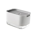 Soap Dispenser Pump with Sponge Holder, 300 ml - White