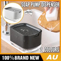 Soap Dispenser Pump with Sponge Holder, 300 ml - White - view 2