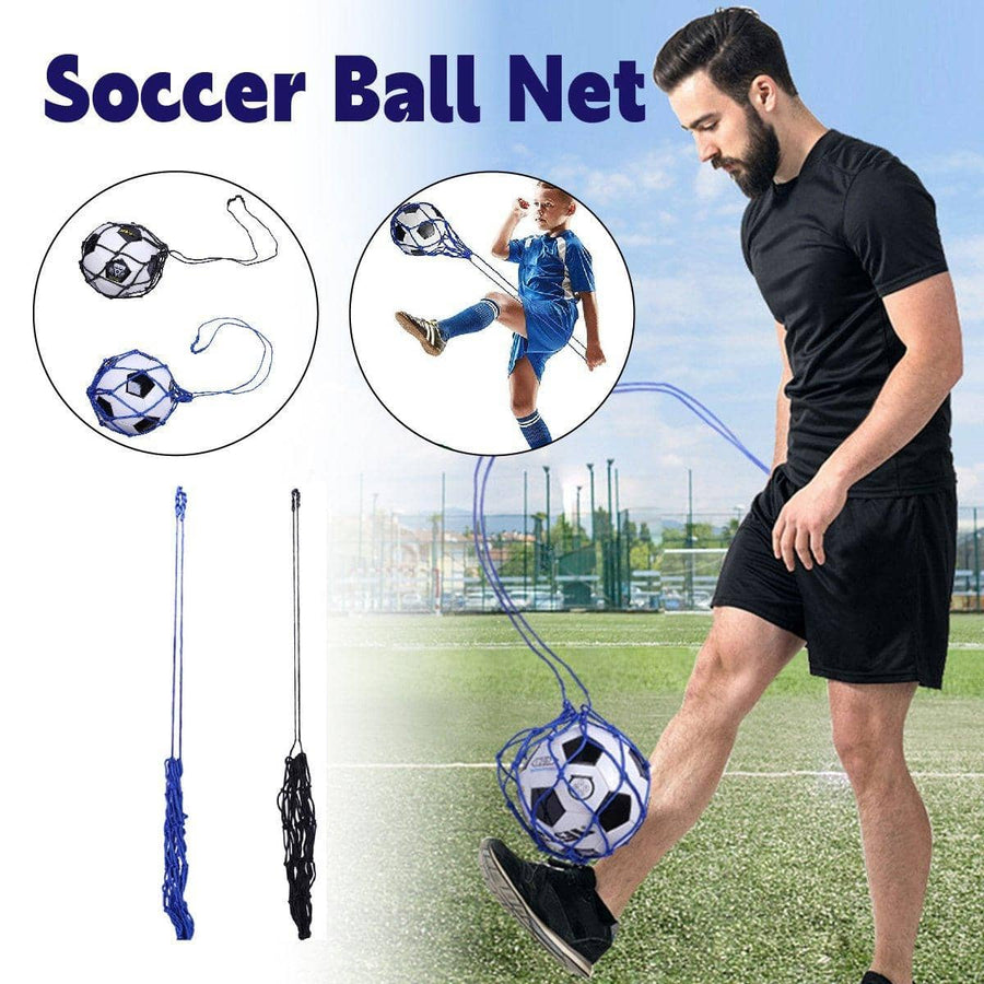 Soccer Trainer Mesh Ball Bag with Adjustable Strap