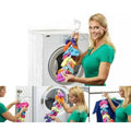 Sock Tidy Clip Rope Hanger for Laundry and Closet - Blue - view 4
