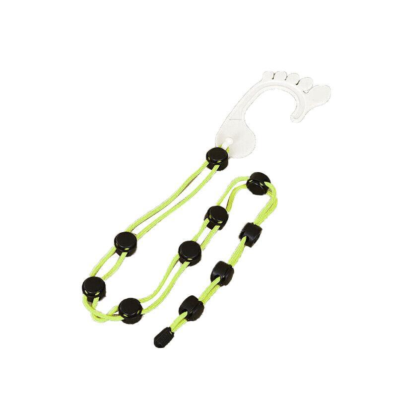 Sock Tidy Clip Rope Hanger for Laundry and Closet - Green