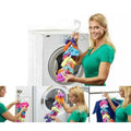 Sock Tidy Clip Rope Hanger for Laundry and Closet - Yellow - view 4