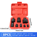Socket Adapter and Reducer Set - 8 Piece, 1/4 to 1 in (0.64 to 2.54 cm) Drive - view 3