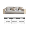 Sofa Cover Chenille Anti-Slip for Living Room Couch - 180 x 70 cm - view 4