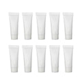 Soft Cosmetic Tubes for Face Wash and Lotion - 10 ml, Pack of 10