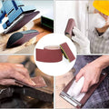 Soft Emery Cloth Roll 10 cm Wide Hand Tear Sanding and Polishing Sheet 10 m - view 4