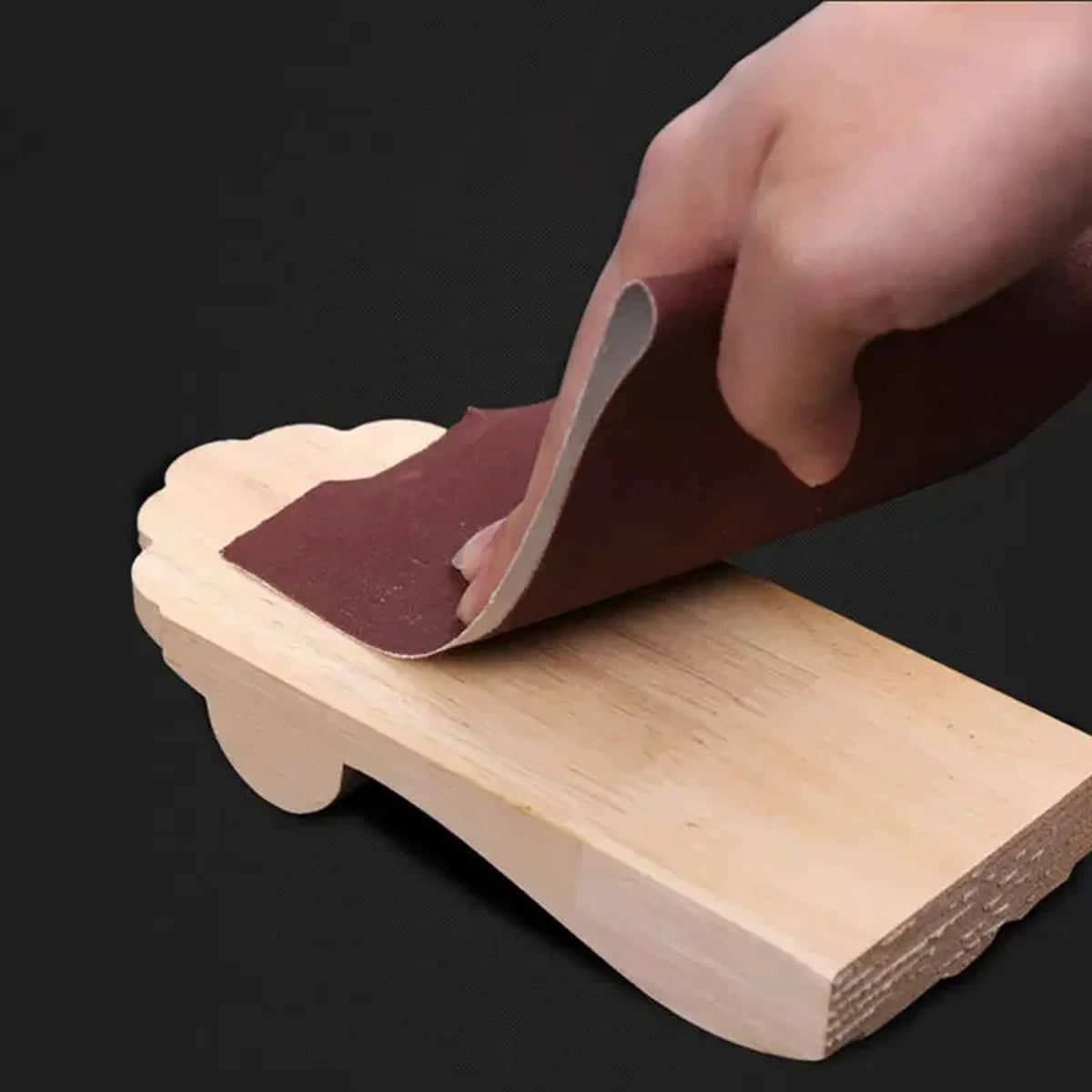 Soft Emery Cloth Roll 10 cm Wide Hand Tear Sanding and Polishing Sheet 10 m - view 5