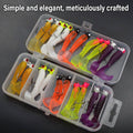 Soft Fishing Lures, 20 Pack, Bionic Worm Baits for Bass and Trout - view 4